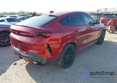2023 BMW X6 xDrive40I from USA, damaged, VIN 5UXCY6C07P9N62566